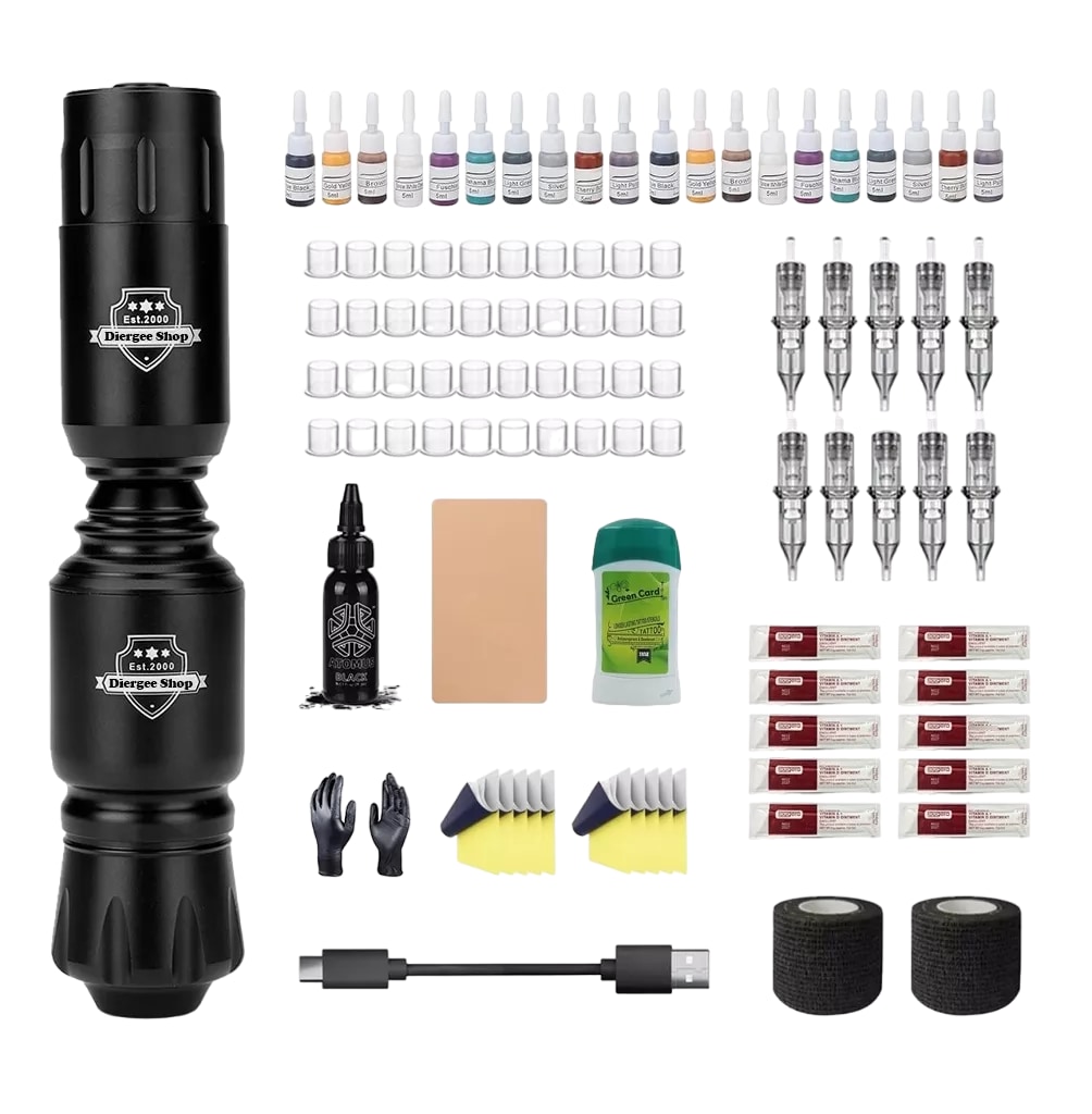 Kit Para Tatuar Profesional Máquina Para Tatuar Alta Calidad $1,899