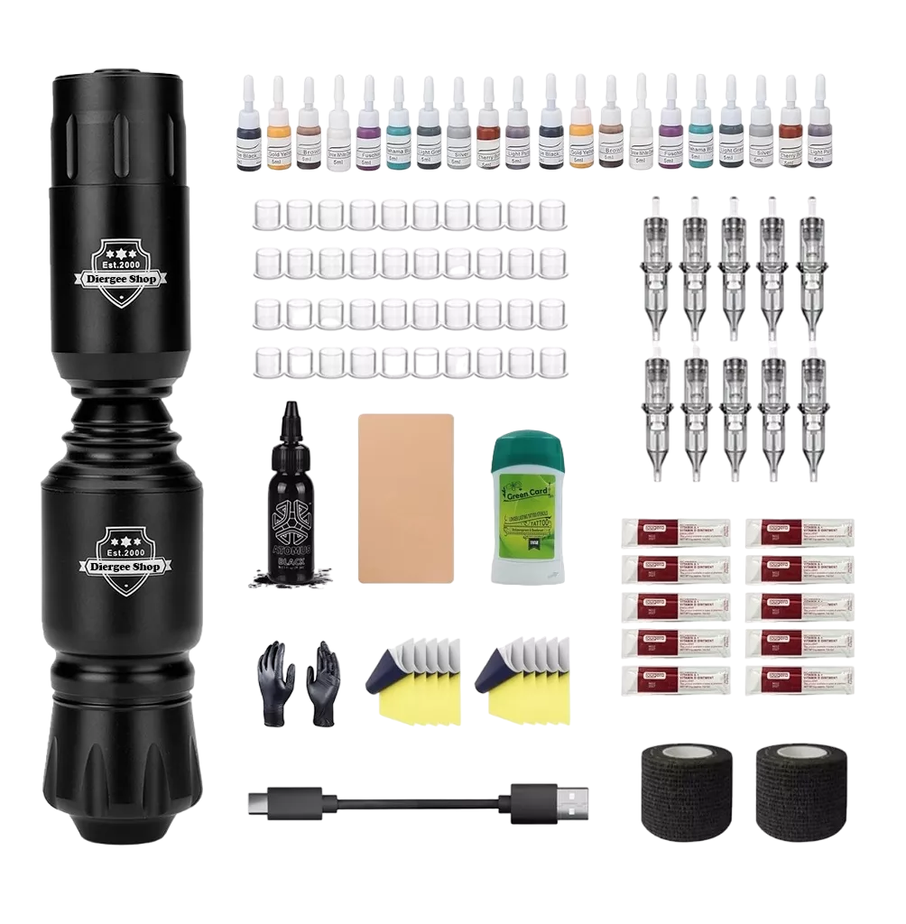 Kit Para Tatuar Profesional Máquina Para Tatuar Alta Calidad