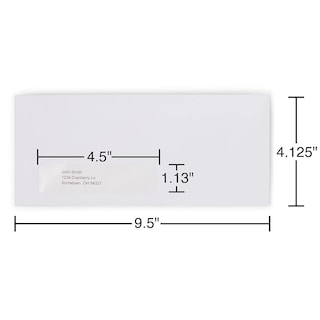 Foto 3 | Envelope Staples Quickstrip Easyclose #10 Window 4 X 9 Pulgadas 1000 - Venta Internacional.