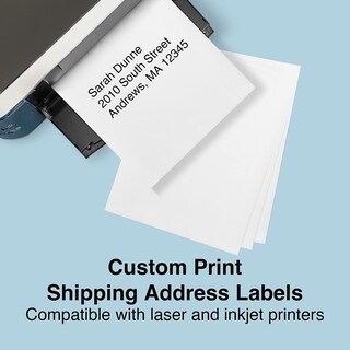 Foto 4 | Etiquetas De Envío Staples St18062-ccvs, 8.5 X 11 Pulgadas, 200 Unidades - Venta Internacional.