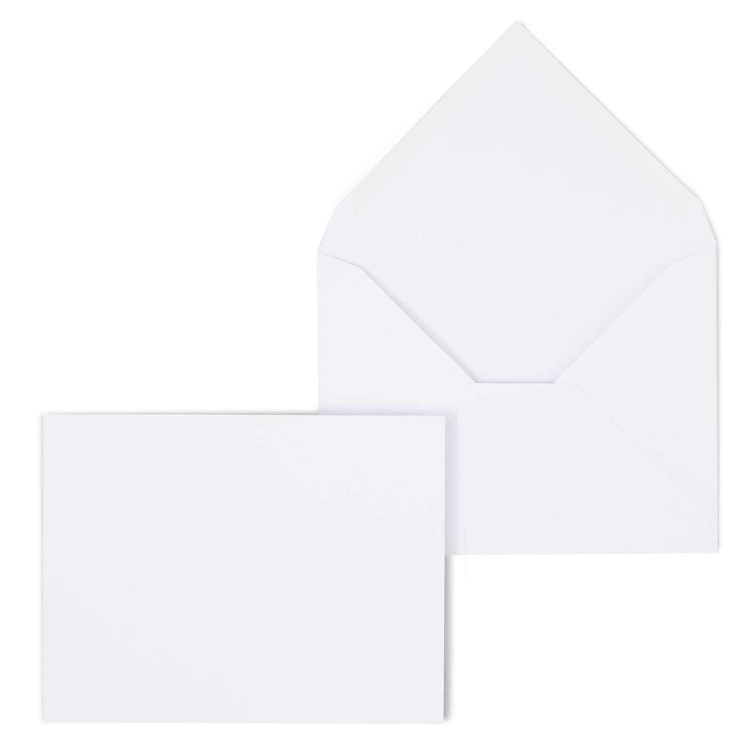 Envelle Staples, Invitación Engomada, 250 Unidades, Color Blanco - Venta Internacional.