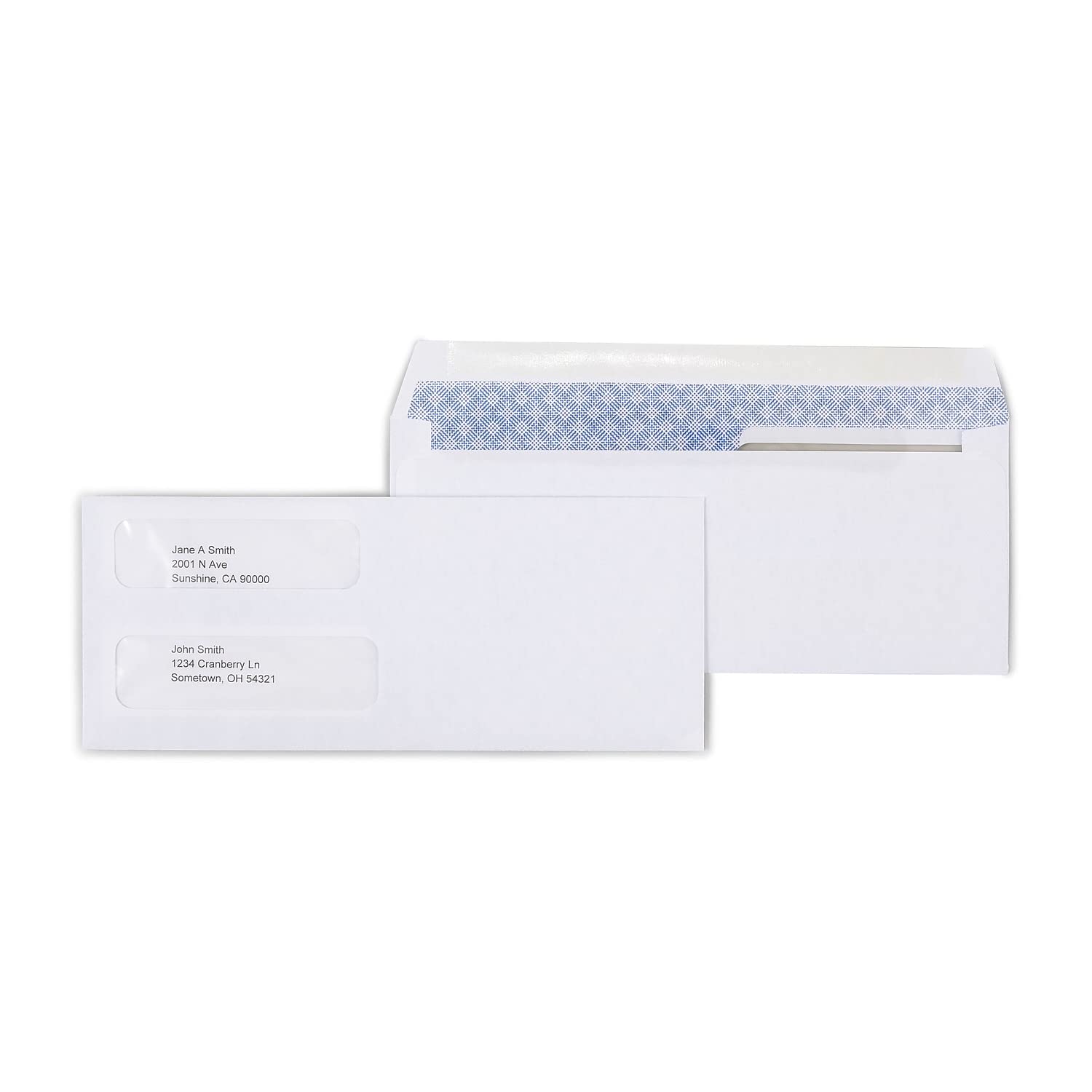 Envelope Staples 381898 Lsr Check Con Doble Ventana 1000/bx - Venta Internacional.