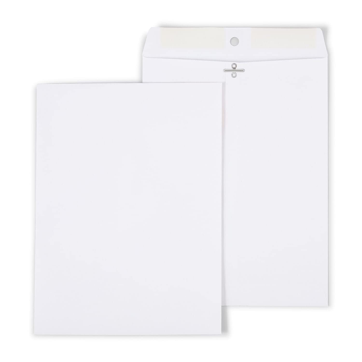 Sobres Con Cierre Staples 570253, Tejidos, 23 Cm X 30 Cm, Color Blanco, 100 Unidades - Venta Internacional.