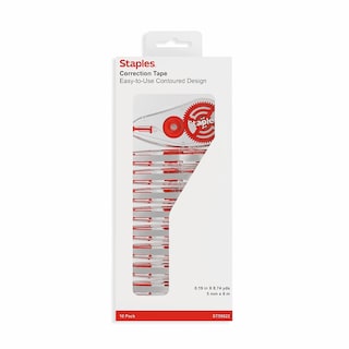 Foto 6 | Cinta Correctora Staples St59822-ccvs Blanca 30/cartón X10 - Venta Internacional.