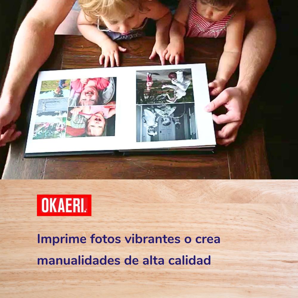 Foto 4 pulgar | Papel Fotográfico Carta Brillante 230g Foto Glossy Hojas