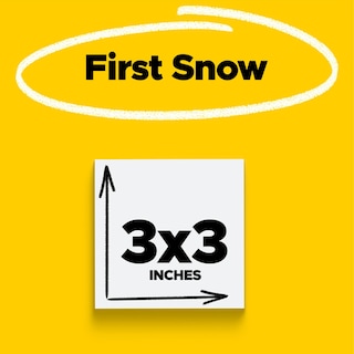 Foto 2 | Sticky Notes Post-it Super Sticky, 3 X 3 Pulgadas, 5 Blocs First Snow - Venta Internacional.
