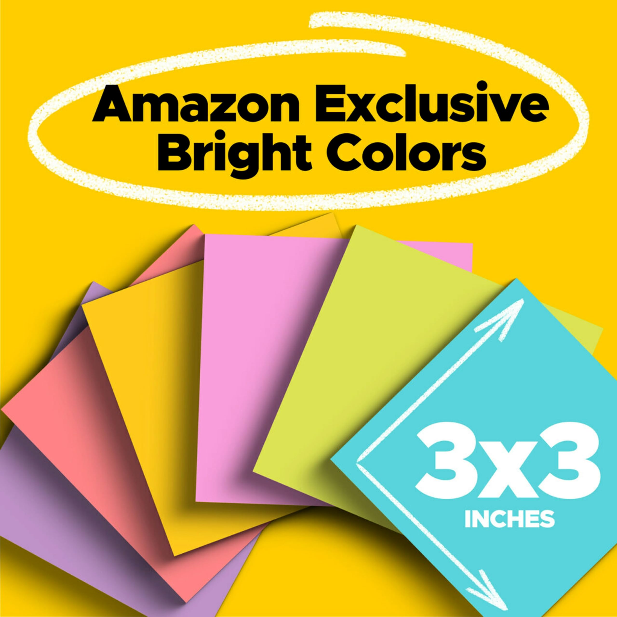 Foto 3 pulgar | Sticky Notes Post-it Super Sticky, 3 X 3 Pulgadas, 6 Blocs, 90 Hojas - Venta Internacional.