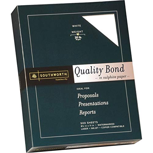 Foto 3 pulgar | Papel Bond Southworth De Panasonic, 8,5 X 11, 75 G/m², 500 Hojas - Venta Internacional.