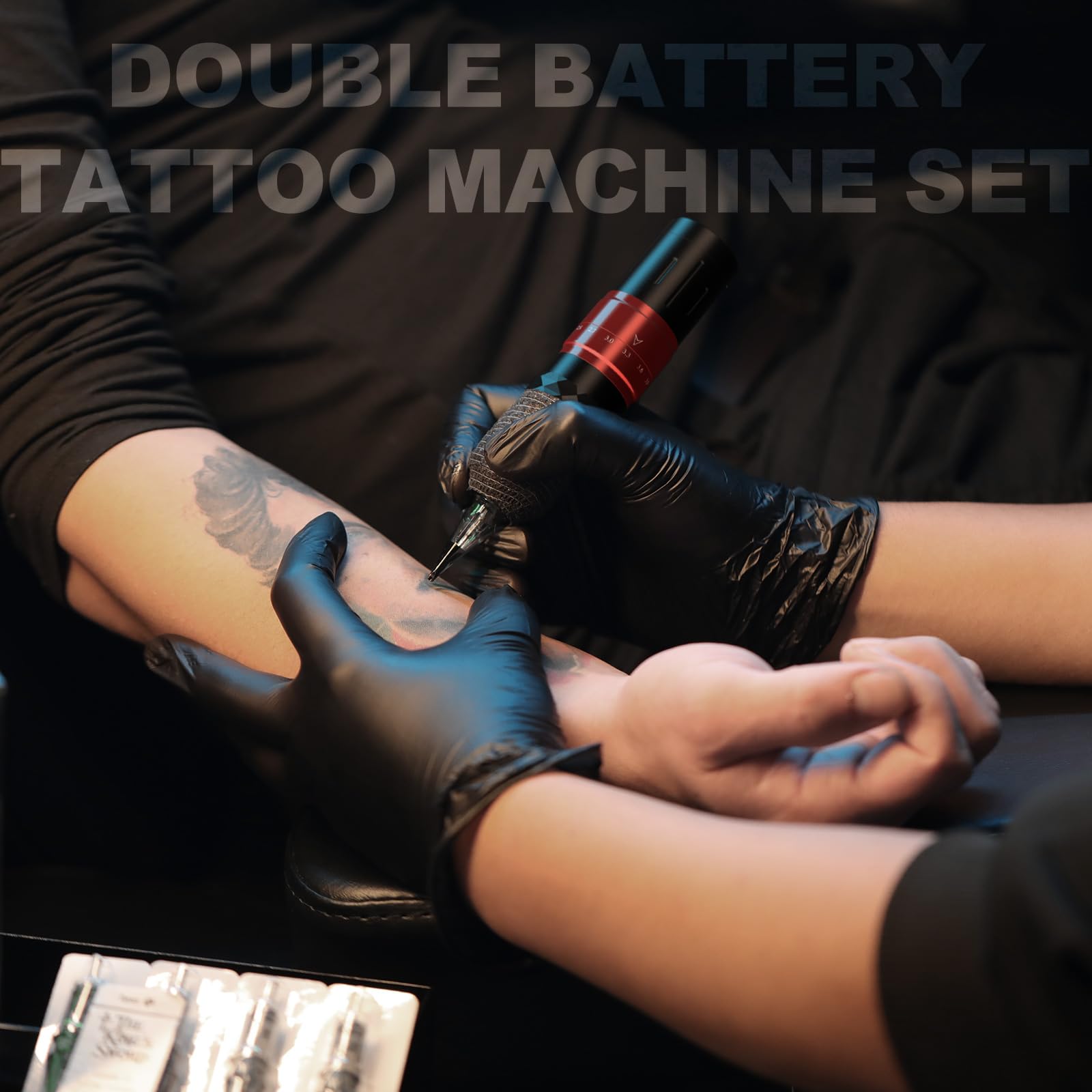 Foto 8 pulgar | Pistola De Tatuaje Solong E75 Inalámbrica Con 2 Baterías, 40 Agujas - Venta Internacional.