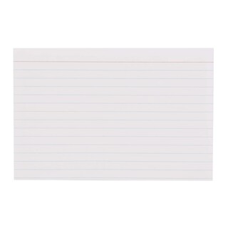 Foto 3 | Index Cards Amazon Basics, 1000 Tarjetas Rayadas De 4 X 6 Pulgadas, Blancas - Venta Internacional.