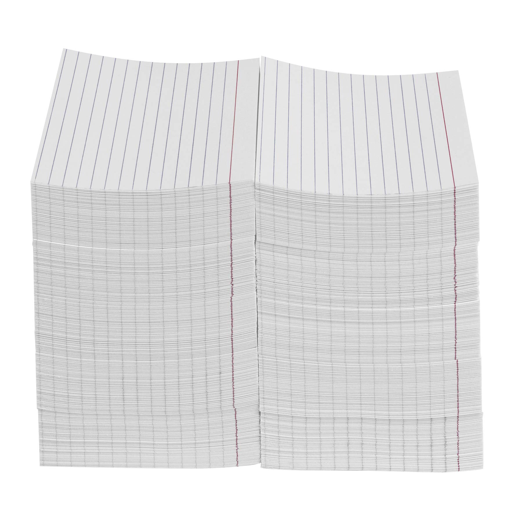 Foto 4 | Index Cards Amazon Basics, 1000 Tarjetas Rayadas De 4 X 6 Pulgadas, Blancas - Venta Internacional.