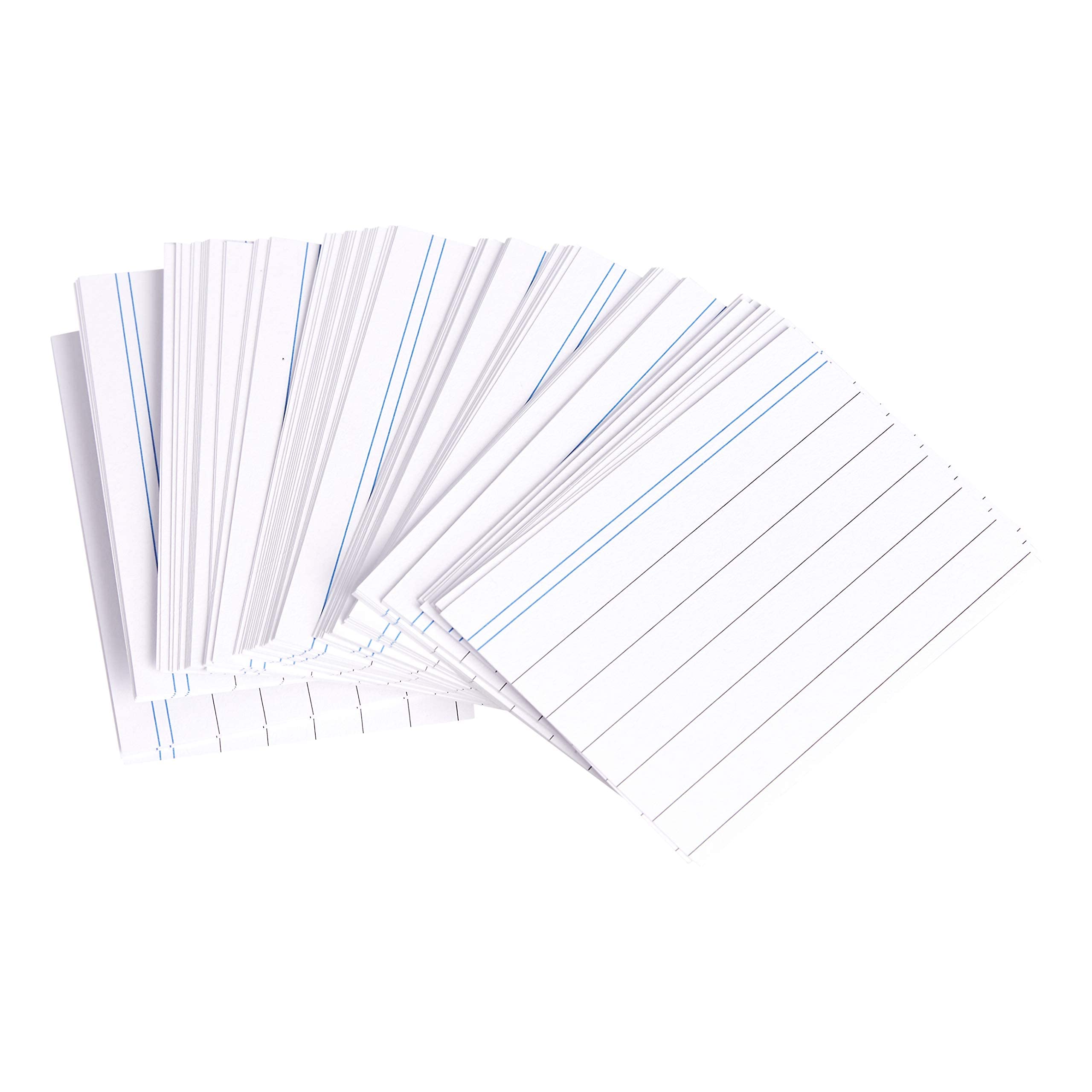 Foto 6 pulgar | Tarjetas De Índice Amazon Basics, Tamaño A8, Rayadas, Blancas (paquete De 1000 Unidades) - Venta Internacional.