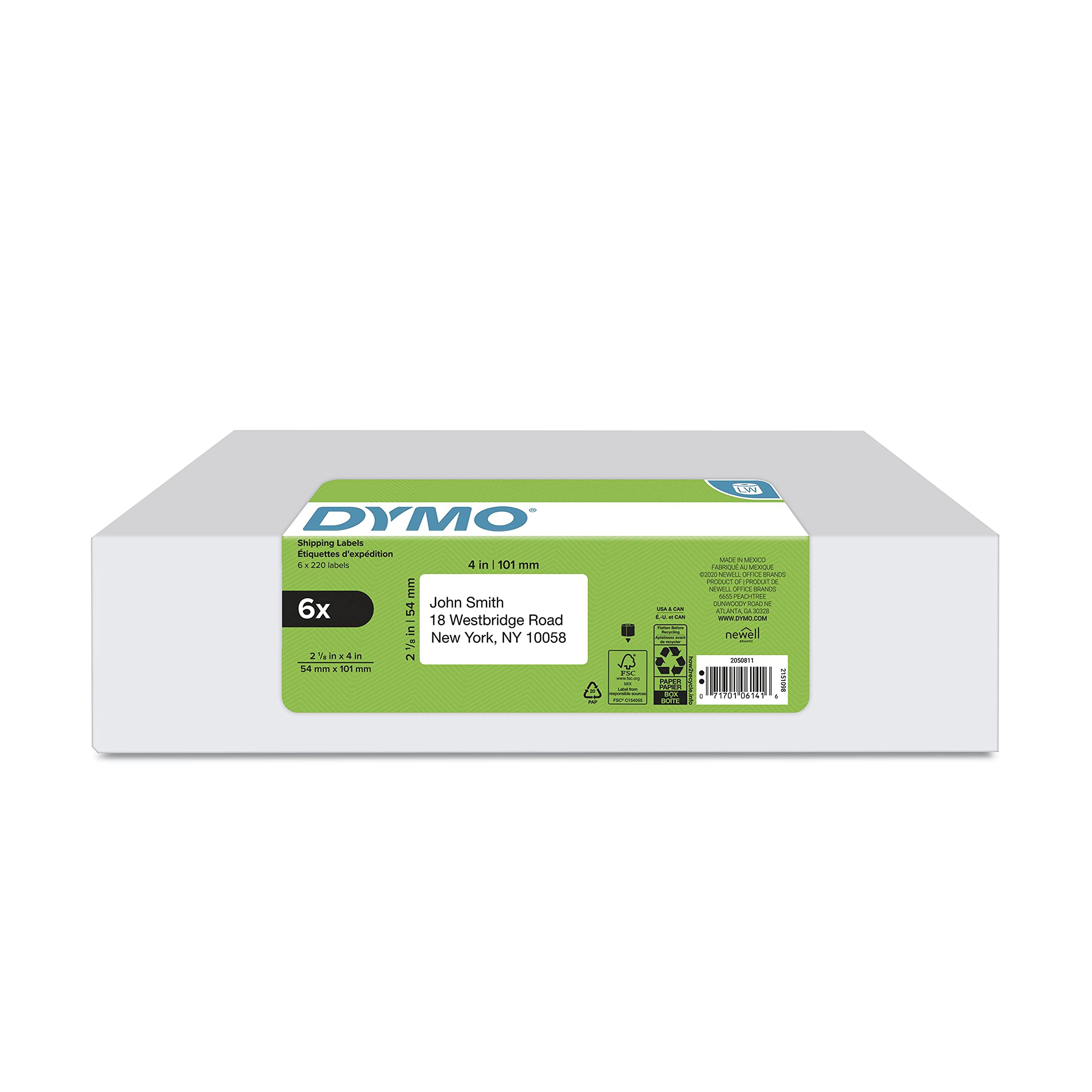 Foto 2 pulgar | Etiquetas De Envío Dymo Lw Standard Para Impresoras Labelwriter - Venta Internacional.