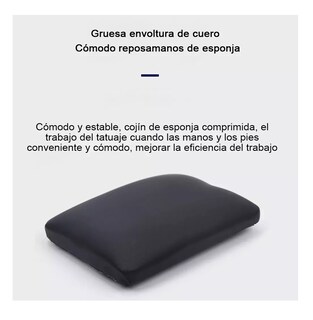 Foto 5 | Reposabrazos Portátil Para Tatuajes Lab.g Con Trípode Ajustable Negro