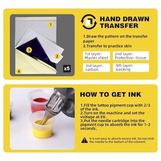 Foto 7 | Kit De Pistola De Tatuaje Solong Tattoo Gun Starter Con Cartuchos De Agujas - Venta Internacional.