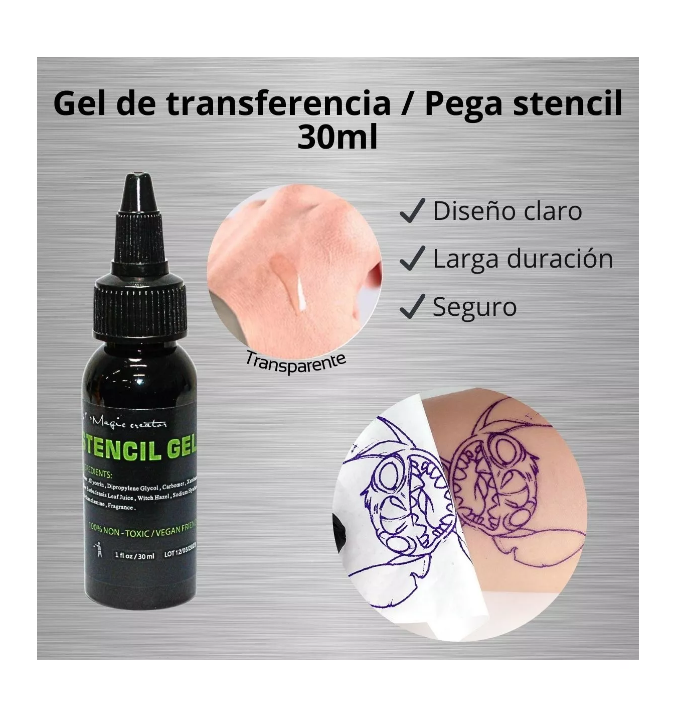 Foto 5 pulgar | Kit Máquina Para Tatuar Mini Pen Rocket Batería Inalámbrica Rojo