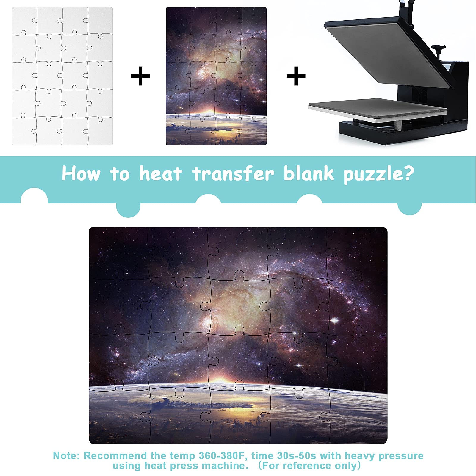Foto 4 pulgar | Puzzle Skylety Sublimation Blanks, Estilo A5-20 (paquete De 6) - Venta Internacional.