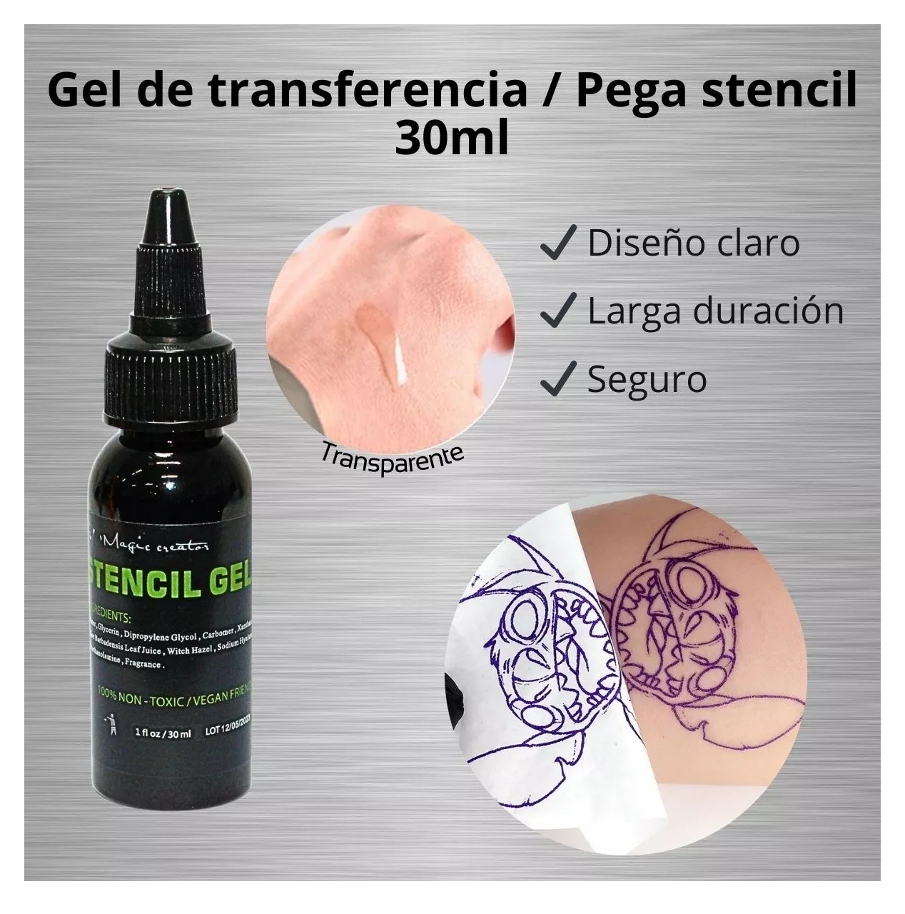 Foto 5 pulgar | Kit Máquina Para Tatuar Mini Pen Rocket Batería Inalámbrica Belug Rojo