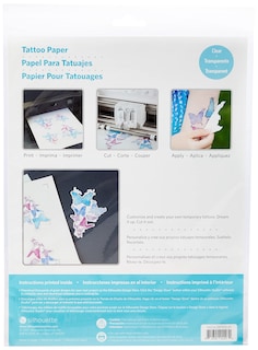 Foto 3 | Papel De Tatuaje Temporal Silhouette America 21,6 X 27,9 Cm - Venta Internacional.