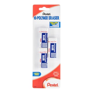 Foto 1 | Bloques De Polímero De Alta Calidad Eraser Pentel, Tamaño Pequeño, Paquete De 3 Unidades Zeh05bp2f - Venta Internaci