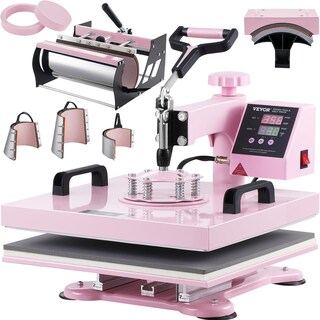 Foto 1 | Máquina De Prensado Térmico Vevor 8 En 1, Combinación De 15 X 15 Con Vaso Y Sombrero - Venta Internacional.