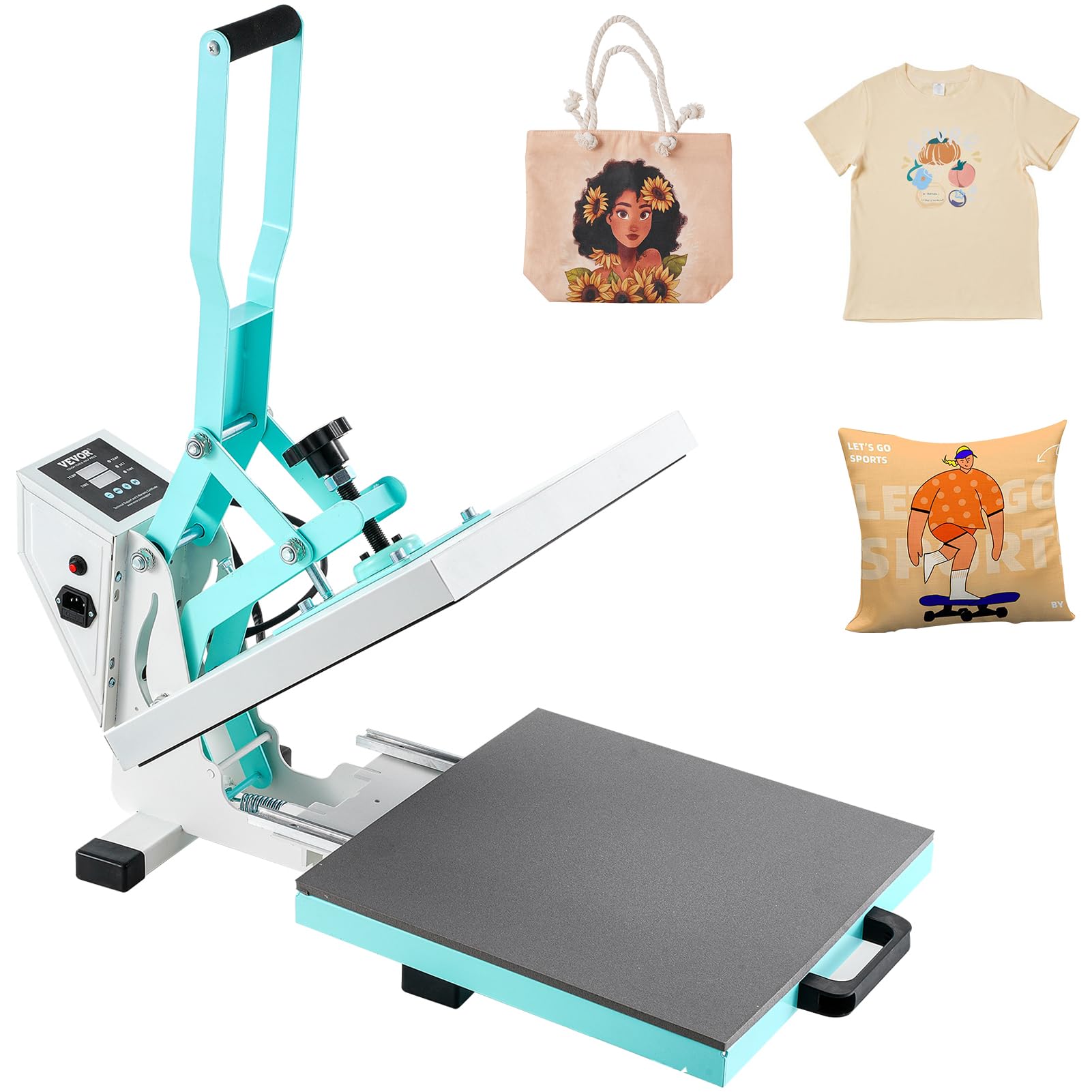 Foto 2 pulgar | Máquina De Prensado Térmico Vevor 15x15 Cm Para Sublimación De Camisetas - Venta Internacional.