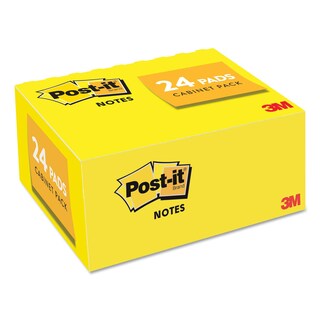Foto 2 | Post-it Notes 3m Value Pack 24 Blocs De 1,5 Cm X 2 Cm, Color Amarillo - Venta Internacional.