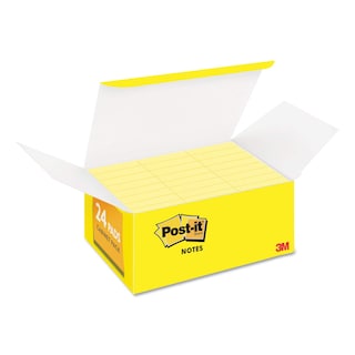 Foto 3 | Post-it Notes 3m Value Pack 24 Blocs De 1,5 Cm X 2 Cm, Color Amarillo - Venta Internacional.