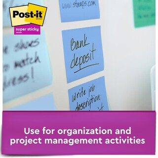Foto 5 | Sticky Notes Post-it Super Sticky Post-it, 6 Cuadernos Desplegables De 3 X 3 Pulgadas - Venta Internacional.