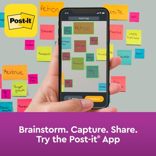 Foto 6 | Sticky Notes Post-it Super Sticky Post-it, 6 Cuadernos Desplegables De 3 X 3 Pulgadas - Venta Internacional.