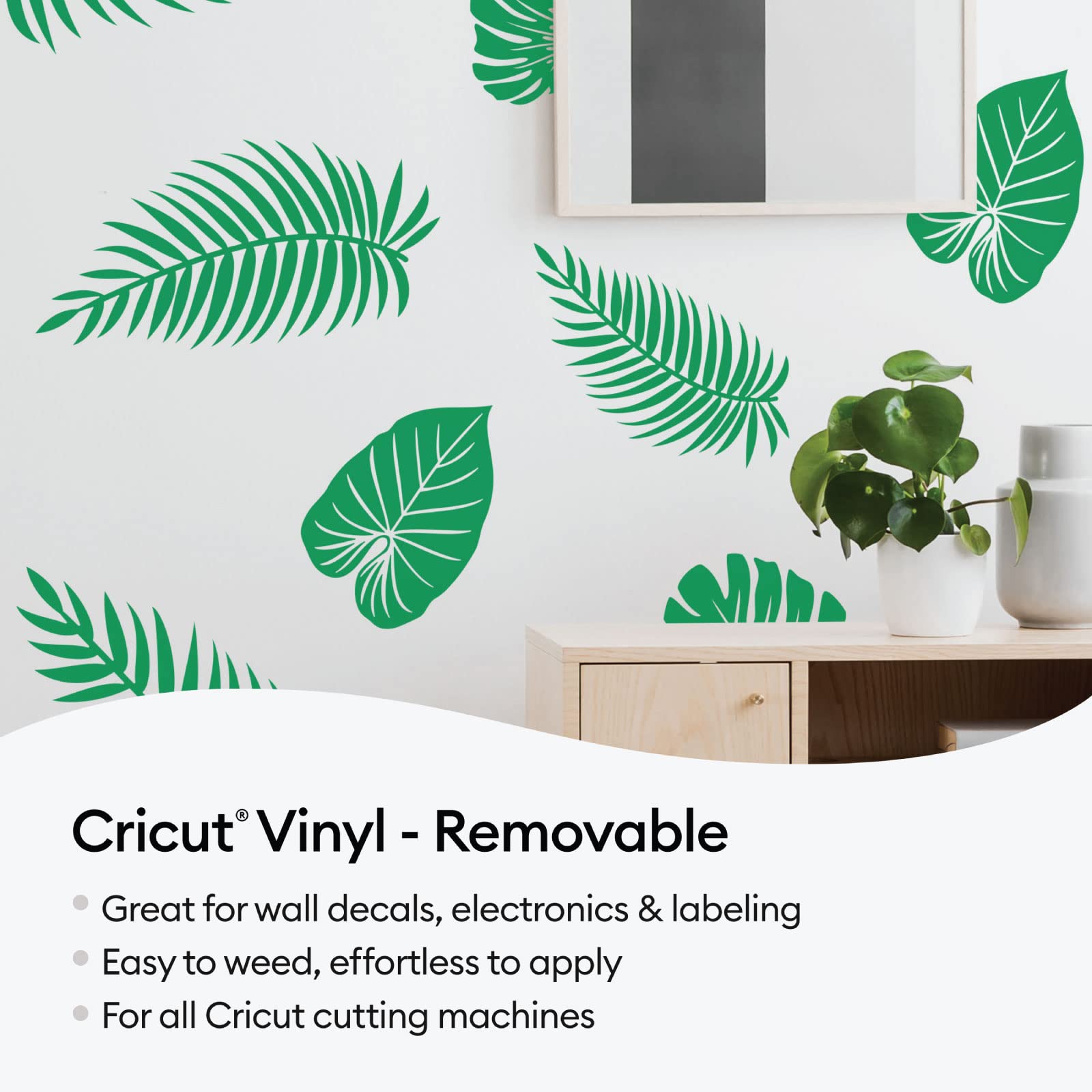 Foto 2 | Láminas De Vinilo Y Cintas De Transferencia Cricut Removibles, Paquete De 45 - Venta Internacional.