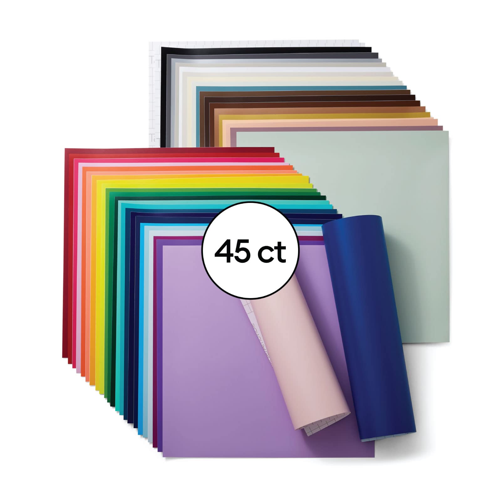Foto 5 | Láminas De Vinilo Y Cintas De Transferencia Cricut Removibles, Paquete De 45 - Venta Internacional.