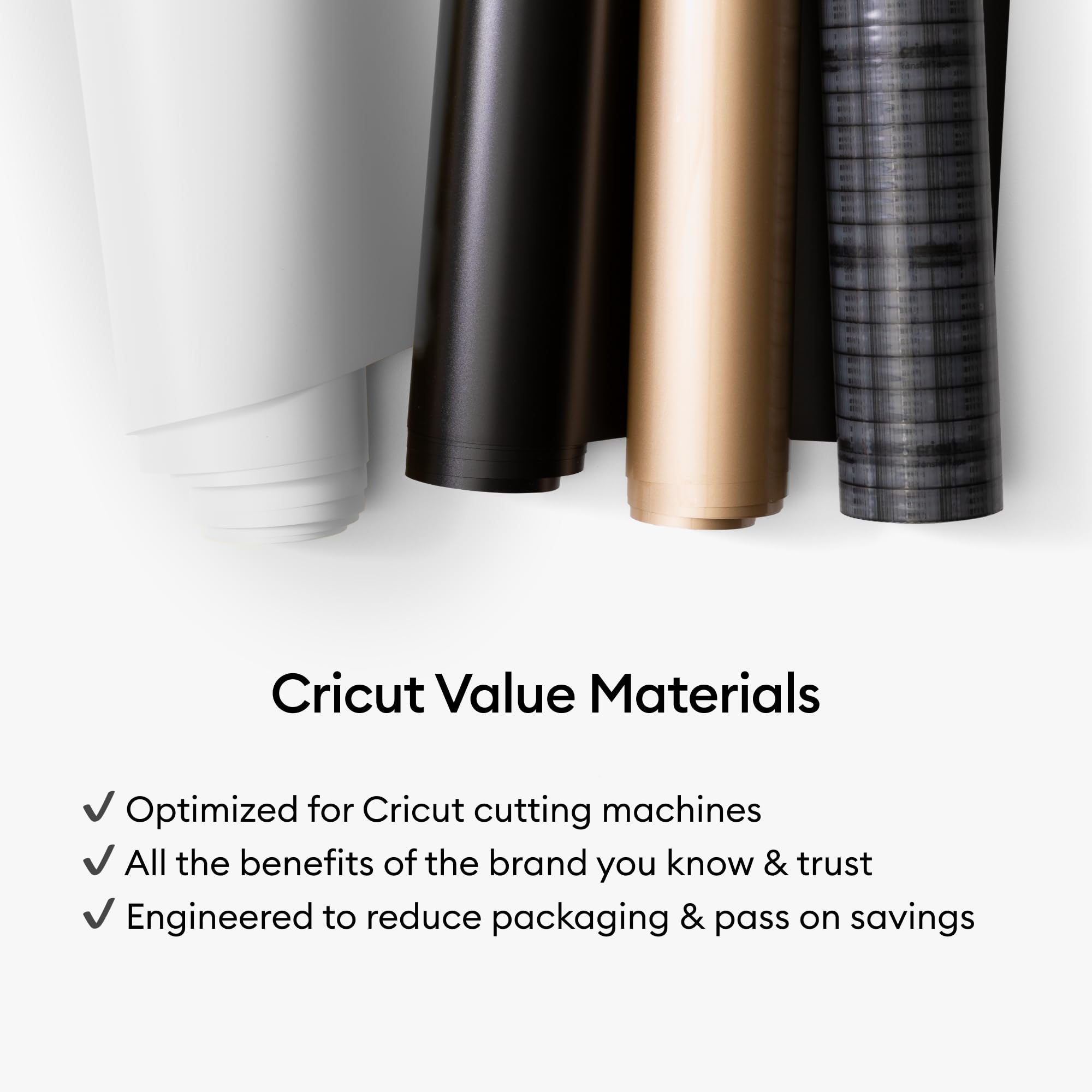 Foto 7 | Sampler Permanente De Vinilo Cricut Value Rainbow De 50 Pies - Venta Internacional.