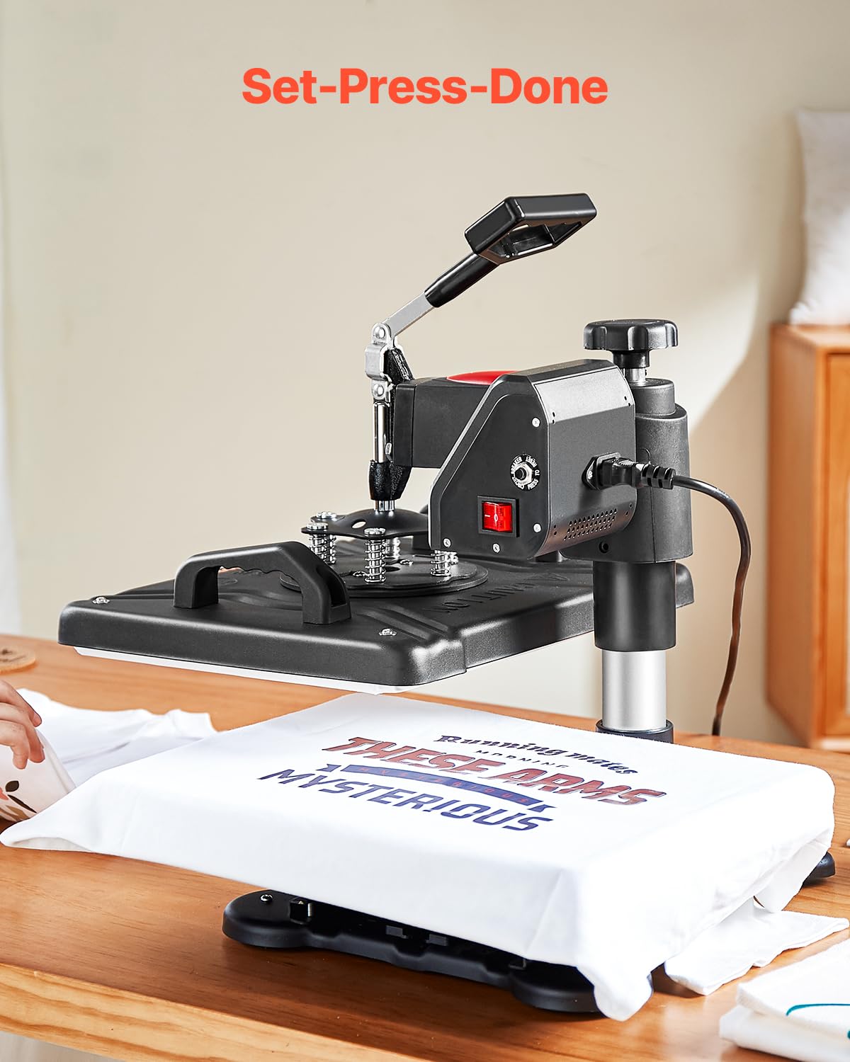 Foto 7 | Máquina De Prensado Térmico Vevor 5 En 1 12x15 Cm Swing Away - Venta Internacional.