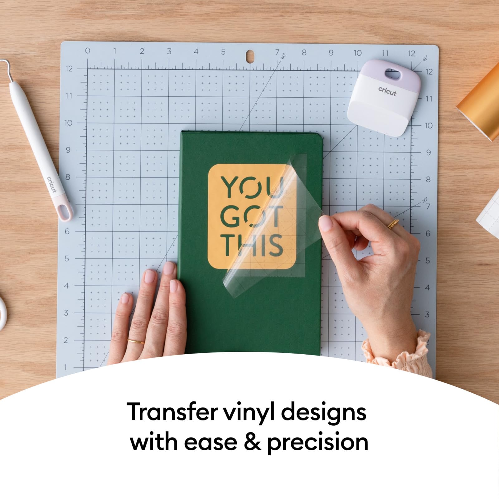 Foto 4 | Cinta De Transferencia Cricut Value Para Joy Machine (rollo De 5.5 Pulgadas X 30 Pies), Fácil De Tra - Venta Interna