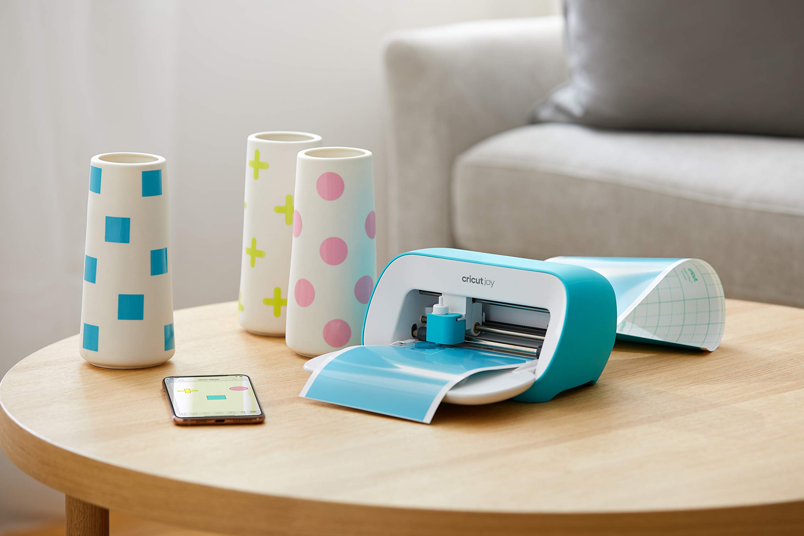 Foto 6 pulgar | Vinyl Cricut Joy Smart, Adhesivo Permanente Negro, Paquete De 3 Unidades, 1,2 M - Venta Internacional.
