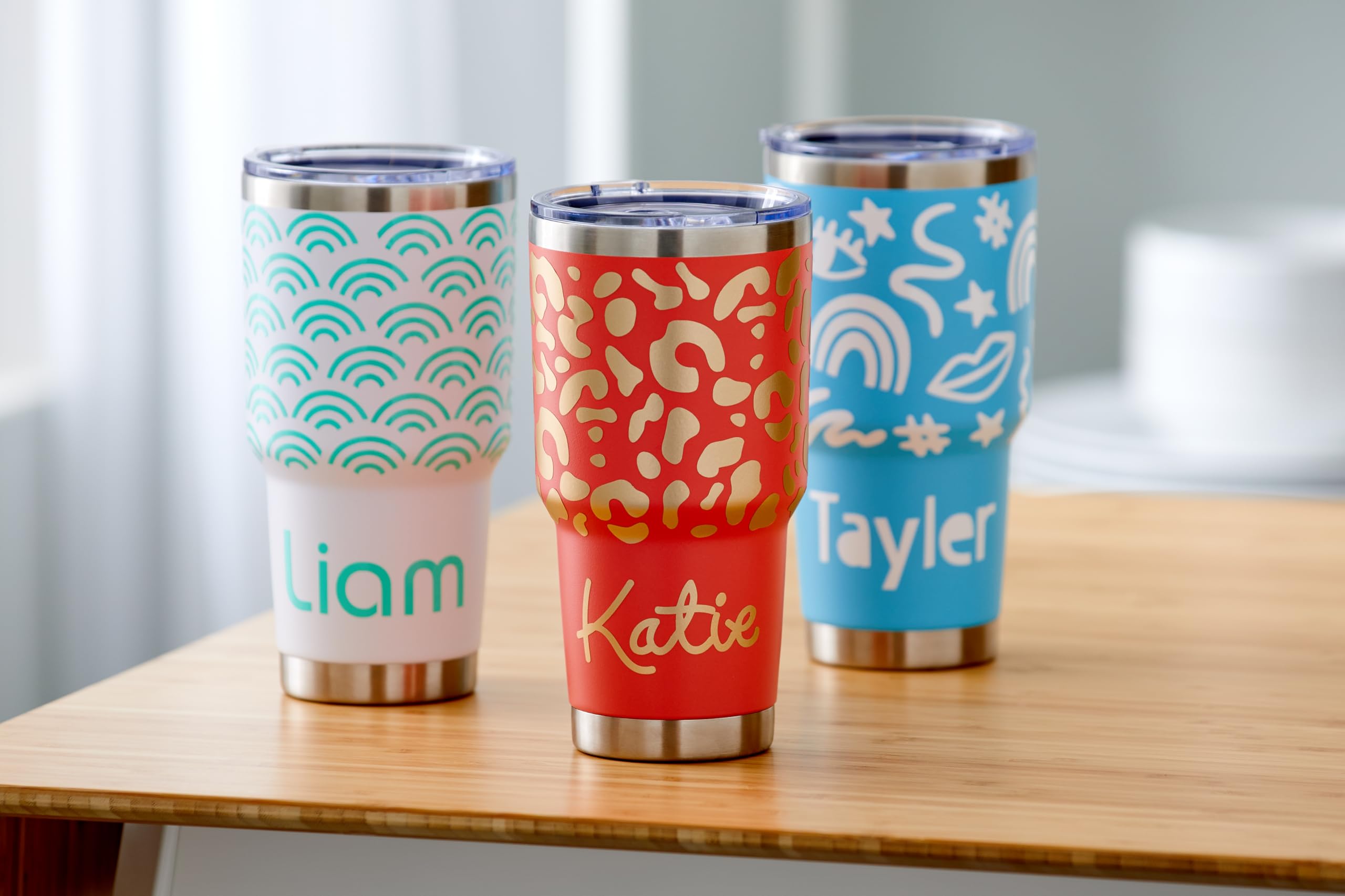 Foto 4 pulgar | Champán Metálico Mate Permanente Vinyl Cricut Smart, Paquete De 3 - Venta Internacional.
