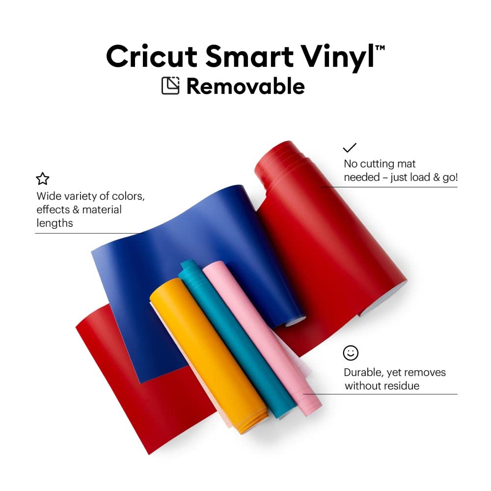 Foto 2 | Vinilo Cricut Smart Extraíble, Blanco, 13 Pulgadas X 21 Pies Para Explore - Venta Internacional.
