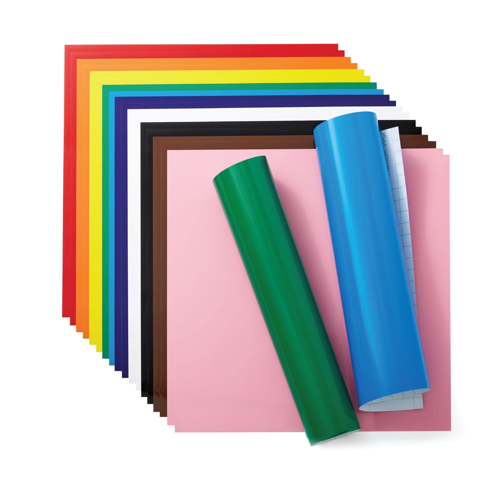 Foto 1 | Láminas De Vinilo Cricut Permanent Rainbow Sampler, 30 X 30 Cm, Paquete De 20 - Venta Internacional.