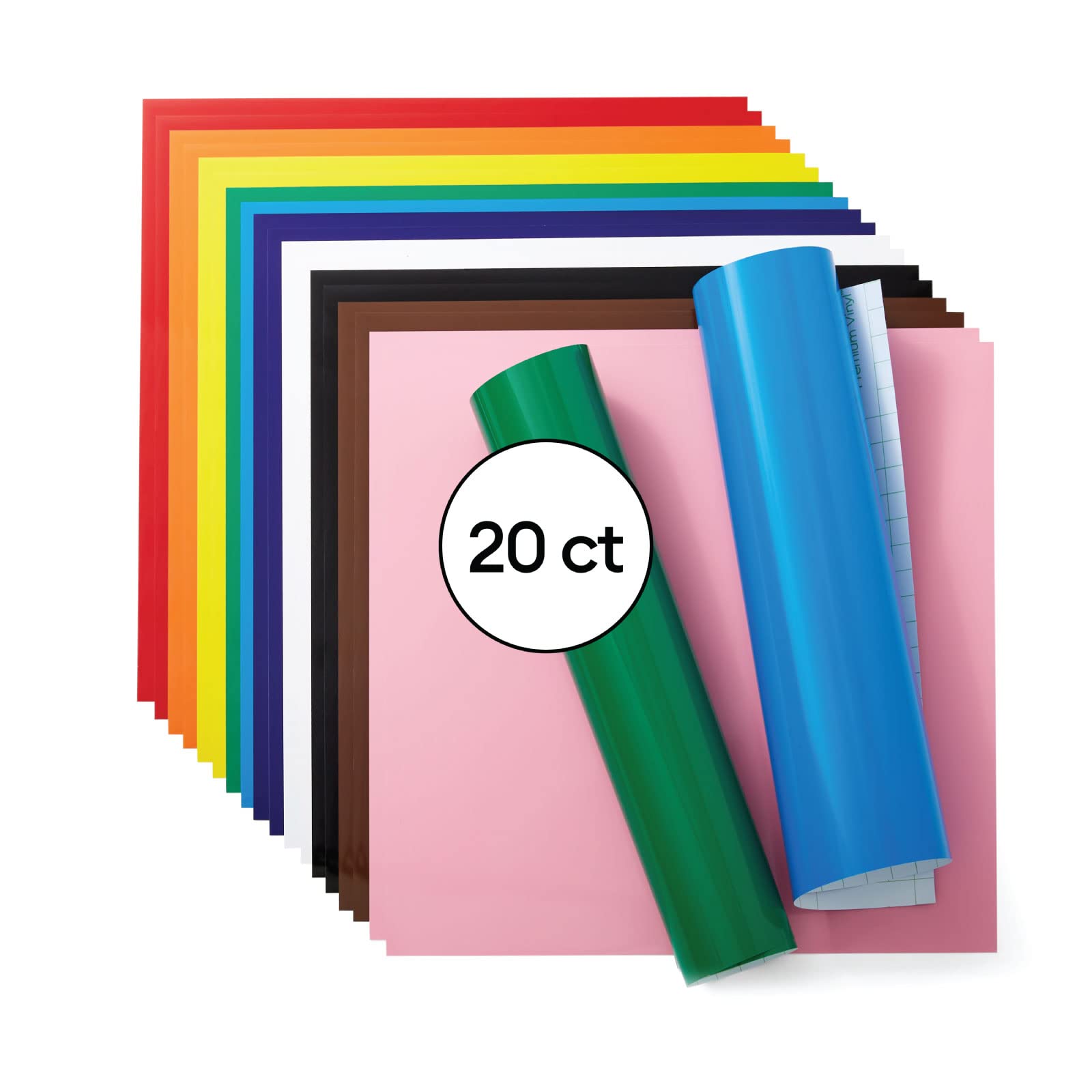 Foto 5 pulgar | Láminas De Vinilo Cricut Permanent Rainbow Sampler, 30 X 30 Cm, Paquete De 20 - Venta Internacional.
