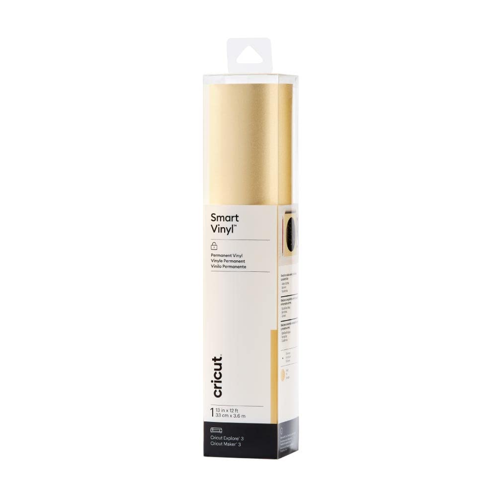 Foto 2 pulgar | Rollo De Vinilo Cricut Smart Permanent Shimmer Gold, 13 X 3,6 M - Venta Internacional.