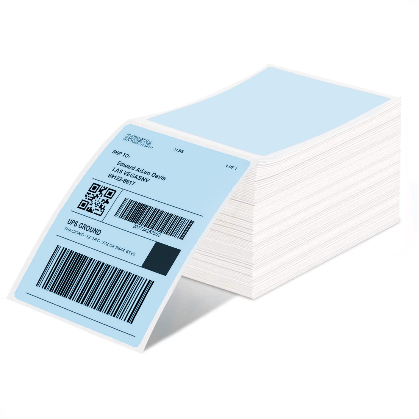 Foto 1 | Etiquetas Térmicas Phomemo 4x6 500 Piezas Blue Mailing Para Envío - Venta Internacional.