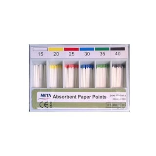 Foto 1 | Puntos De Papel Absorbente Para Endodoncia Meta, Tamaño 15-40 - Venta Internacional.