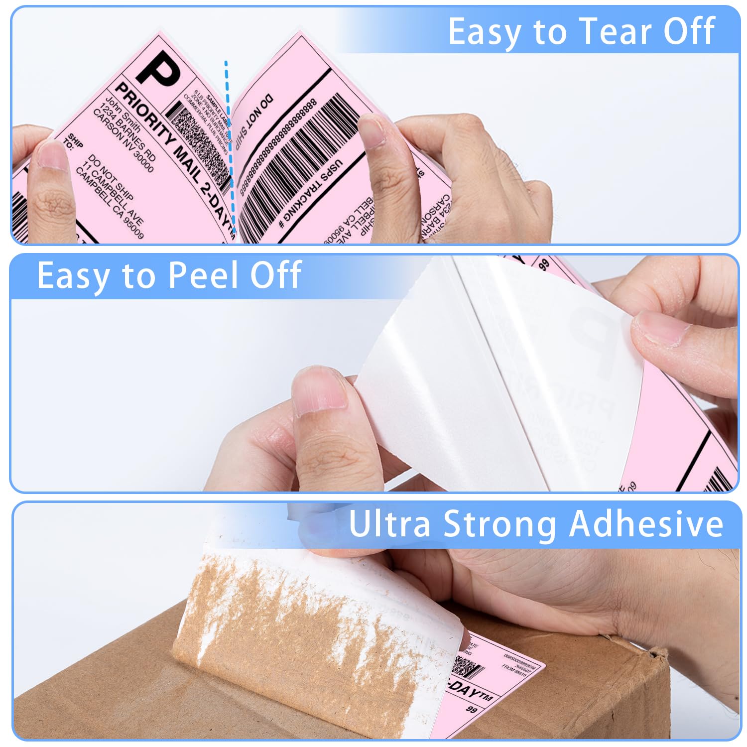 Foto 5 | Etiquetas Térmicas Para Envíos Phomemo De 4 X 6 Pulgadas, Paquete De 100 - Venta Internacional.