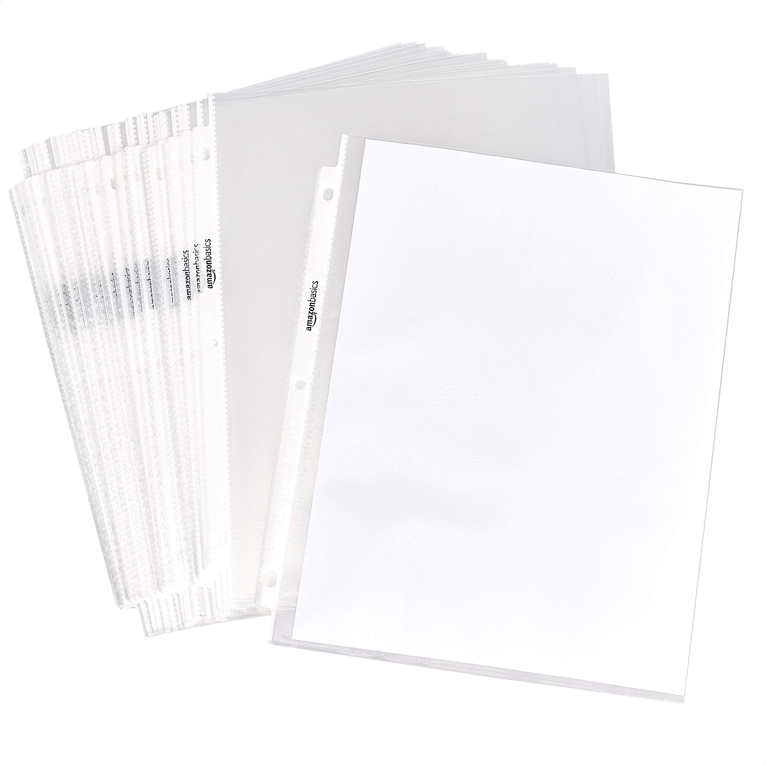 Foto 1 | Protector De Sábanas Amazon Basics, Paquete De 1200 Unidades, Antideslumbrante, Transparente - Venta Internacional.