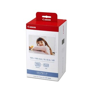 Foto 1 | Kit De Cartucho Y Papel Fotográfico Canon 10 Piezas Tamaño 4x6