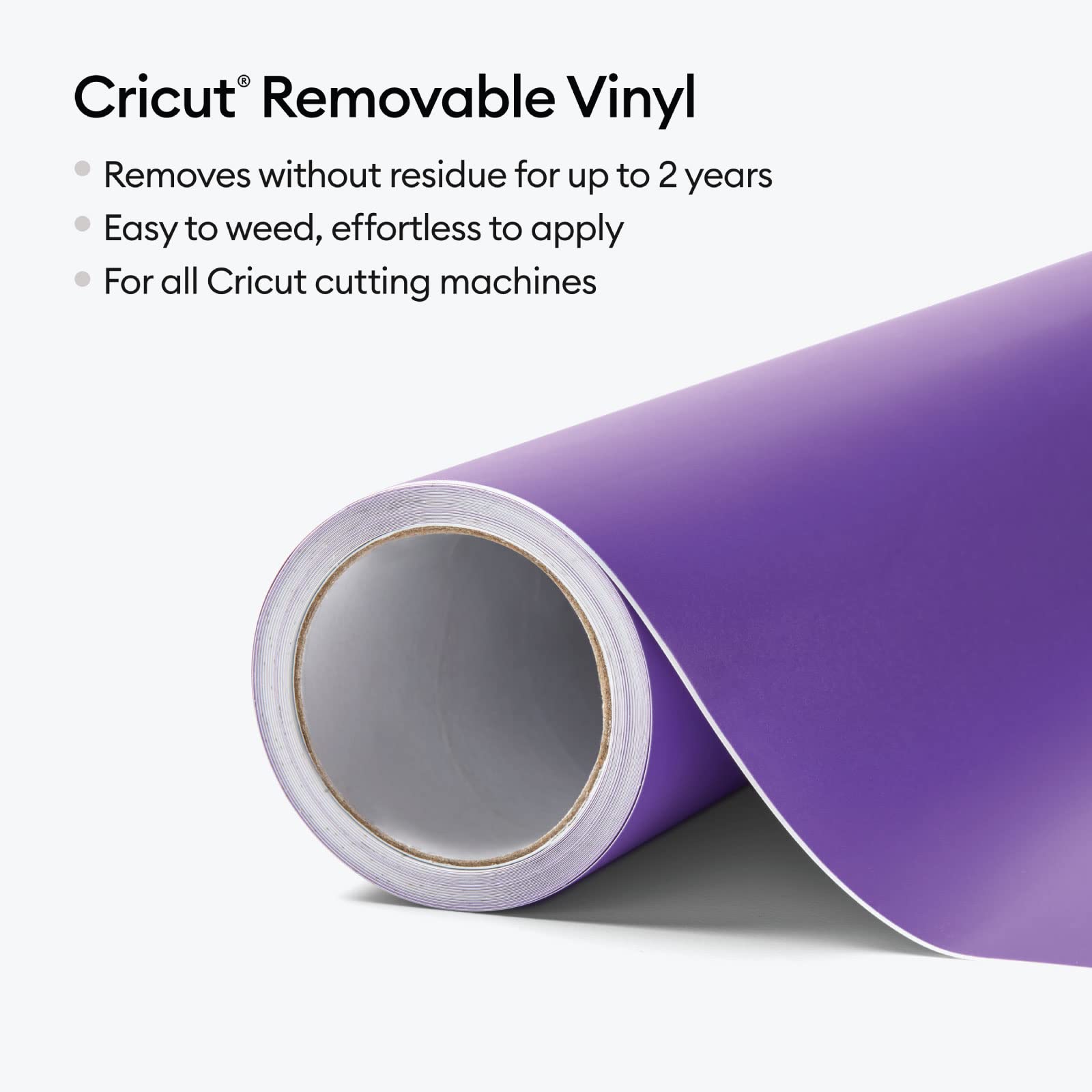 Foto 3 pulgar | Vinilo Cricut Premium Extraíble De Color Morado Claro De 30,48 Cm X 4,57 M - Venta Internacional.