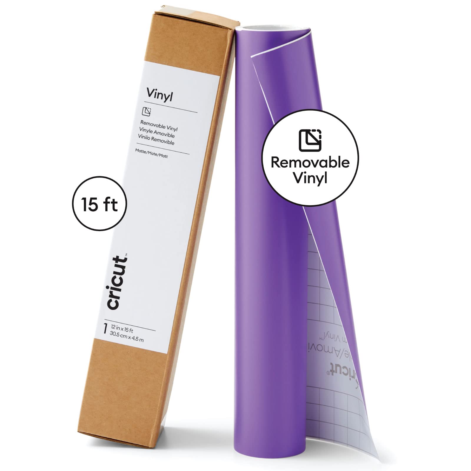 Foto 4 pulgar | Vinilo Cricut Premium Extraíble De Color Morado Claro De 30,48 Cm X 4,57 M - Venta Internacional.