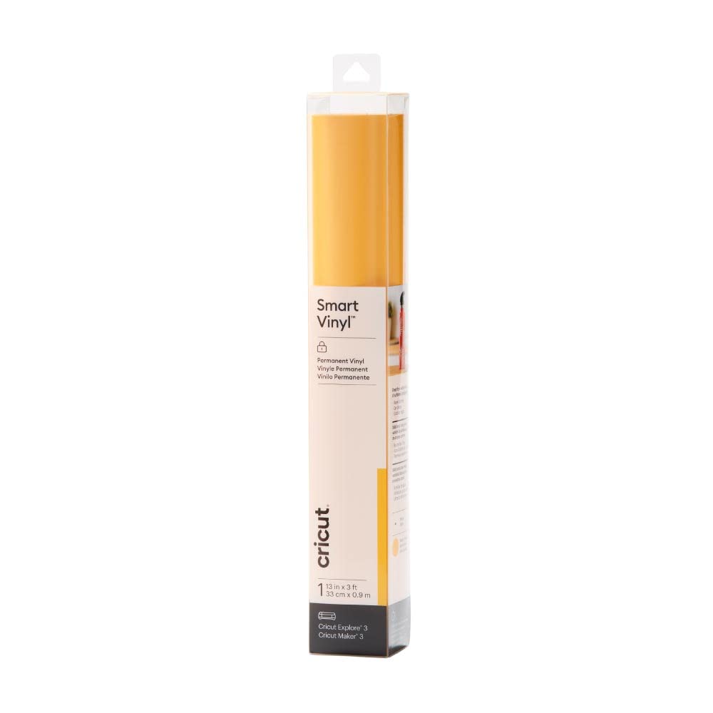 Foto 2 pulgar | Rollo De Vinilo Cricut Smart Permanent Maiz Yellow 33 Cm X 0.9 M - Venta Internacional.