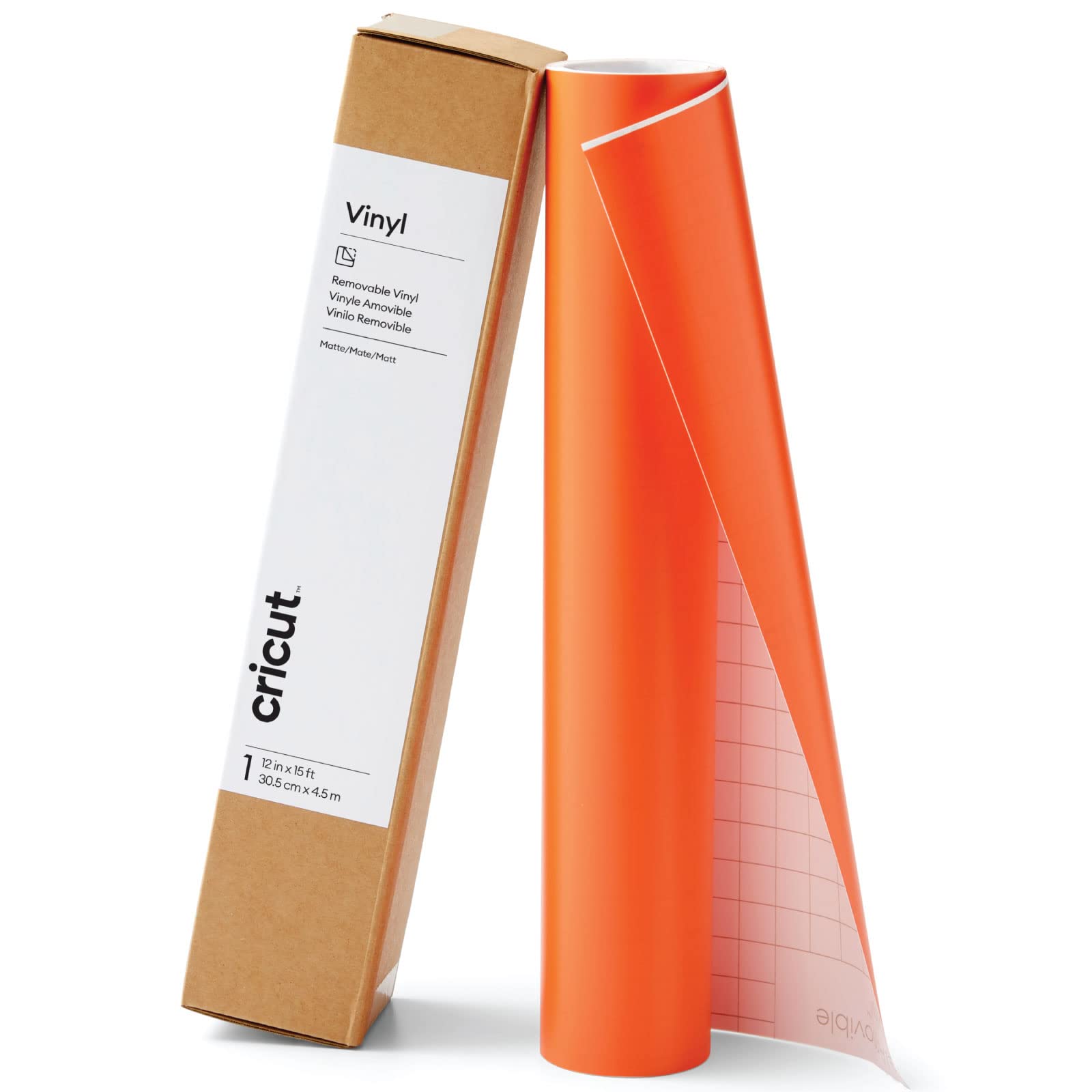 Foto 2 pulgar | Vinilo Cricut Premium Extraíble Naranja De 30,48 Cm X 4,57 M - Venta Internacional.